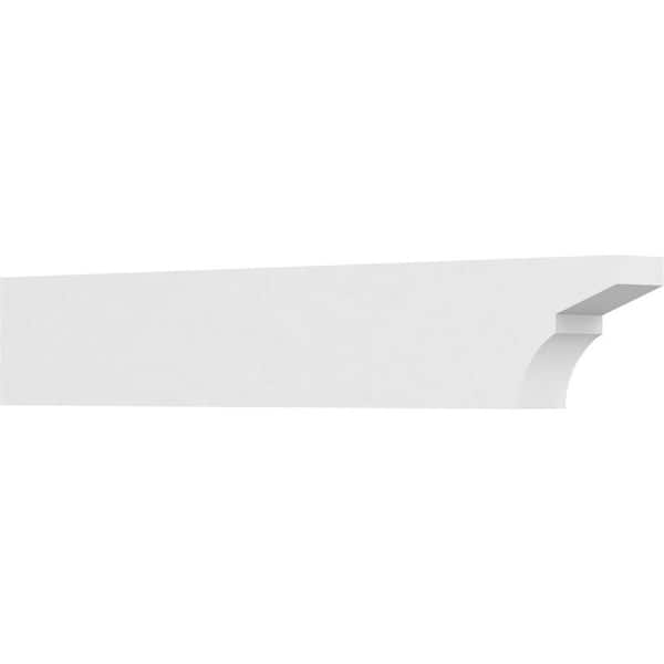 Ekena Millwork 3 in. x 6 in. x 36 in. Standard Monterey Architectural Grade PVC Rafter Tail Brace