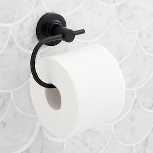 Lexia Wall Mounted Toilet Paper Holder in Matte Black