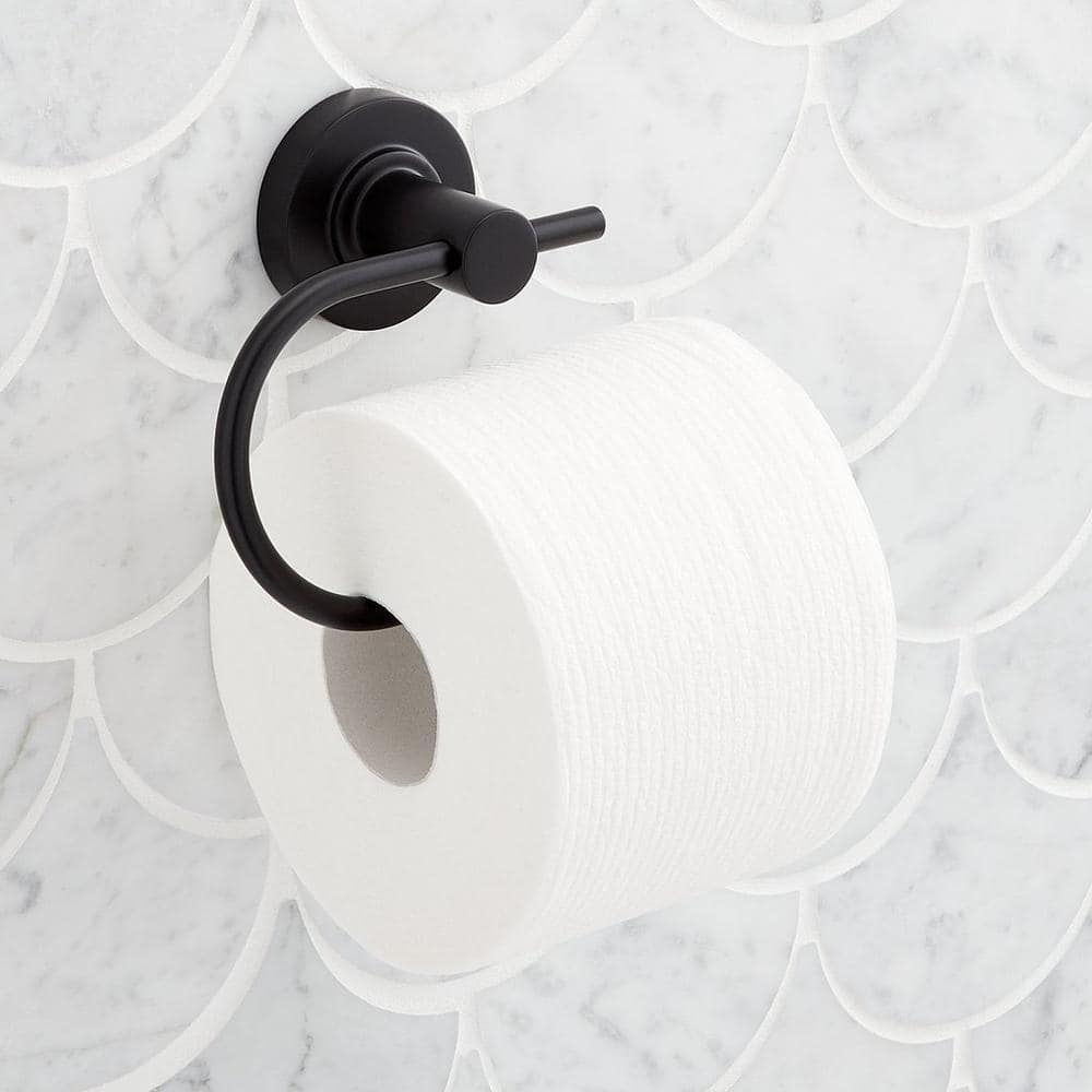 Lexia Wall Mounted Toilet Paper Holder in Matte Black price history on PriceWatchPro
