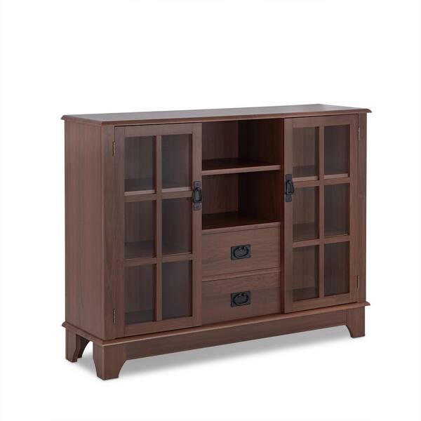 47.6''tall Accent Storage Cabinet With 1 Door And 2 Drawers