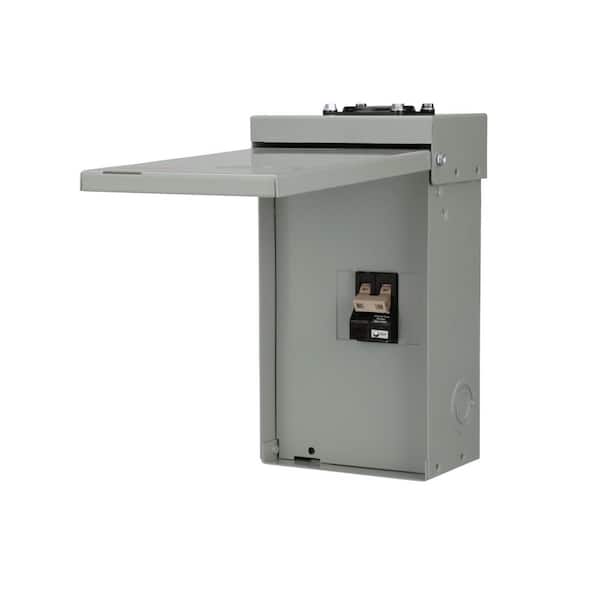 Eaton CH 50-Amp 2-Pole Outdoor Spa Panel CHSPA50 - The Home Depot