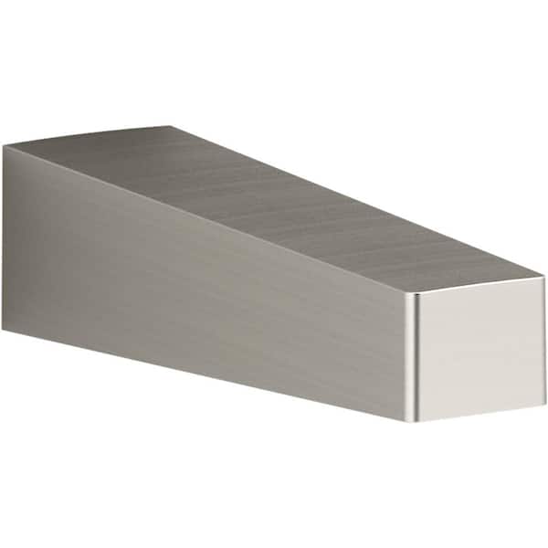 KOHLER Honesty Wall-Mount Bath Spout in Vibrant Brushed Nickel