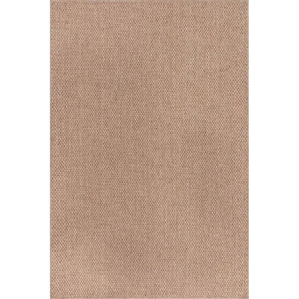 Jutem Natural 4 ft. x 6 ft. Solid Indoor Area Rug
