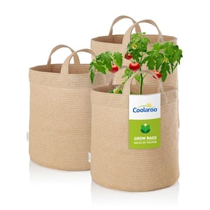 Deals！Loyerfyivos Fabric Plant Grow Bags with Handles 1 Gallon