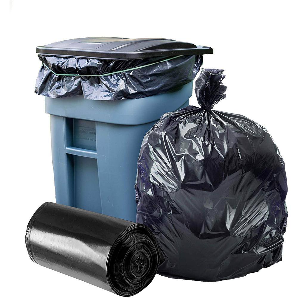 thumbnail image 2 of Plasticplace 35 Gallon Heavy Duty Trash Bags - Black, Unscented (Case Of 100 Bags) 2 of 6
