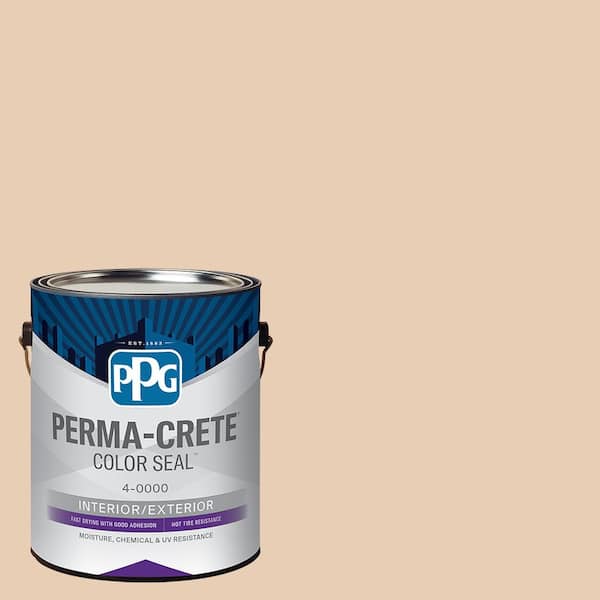 Perma-Crete Color Seal 1 gal. PPG1083-4 Malibu Dune Satin Concrete Interior/Exterior Stain