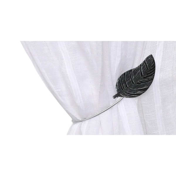 Magnetic Curtain Tiebacks 4 Pack: Strong Magnets Closure, Boho Curtain  Tiebacks Holders Wood Bead Magnetic Curtain Ties Back for Drapes & Curtains