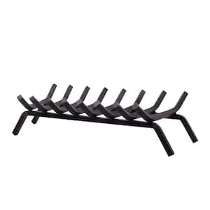 3/4 in. 30 in. 8-Bar Steel Fireplace Grate