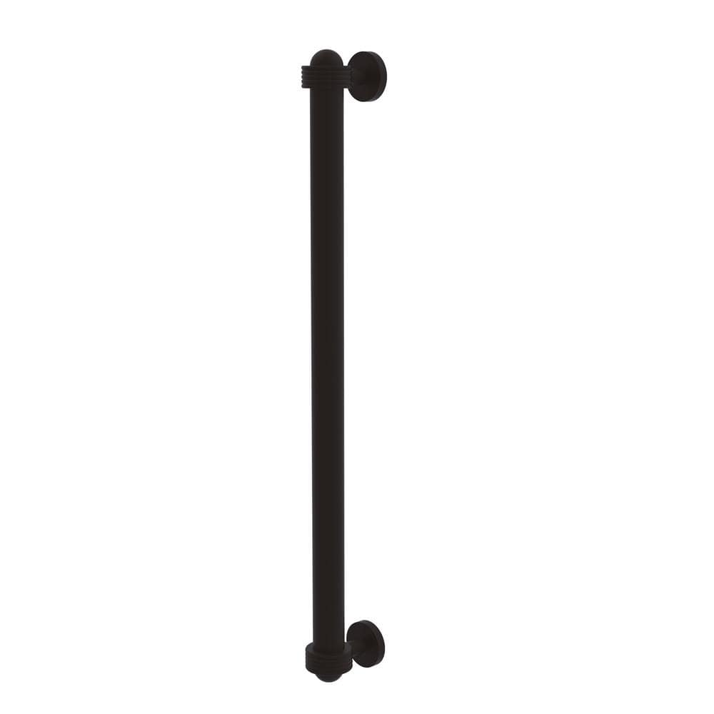 18 in. Center-to-Center Refrigerator Pull with Groovy Aents in Oil Rubbed Bronze price history on PriceWatchPro
