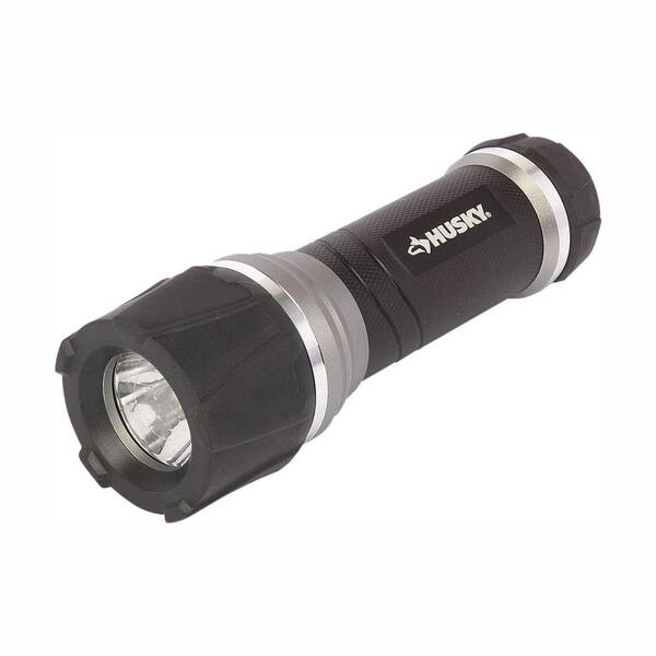 Husky - 200 Lumens LED Virtually Unbreakable Aluminum Flashlight