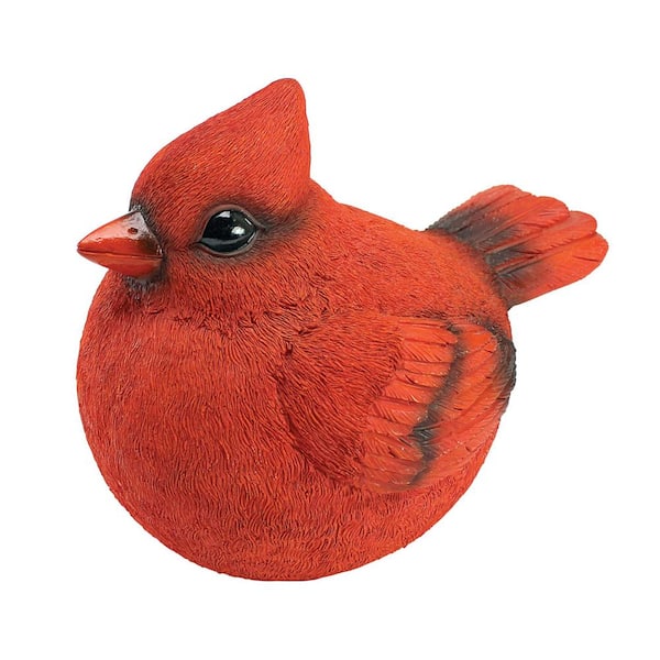Design Toscano 6.5 in. H Cardinal Burly Bird Statue