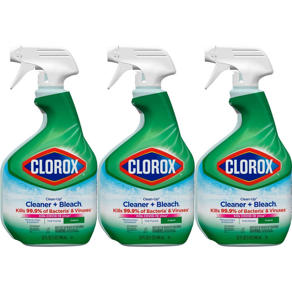 Clorox Clean-Up 32 oz. All-Purpose Cleaner with Bleach Spray (3-Pack)