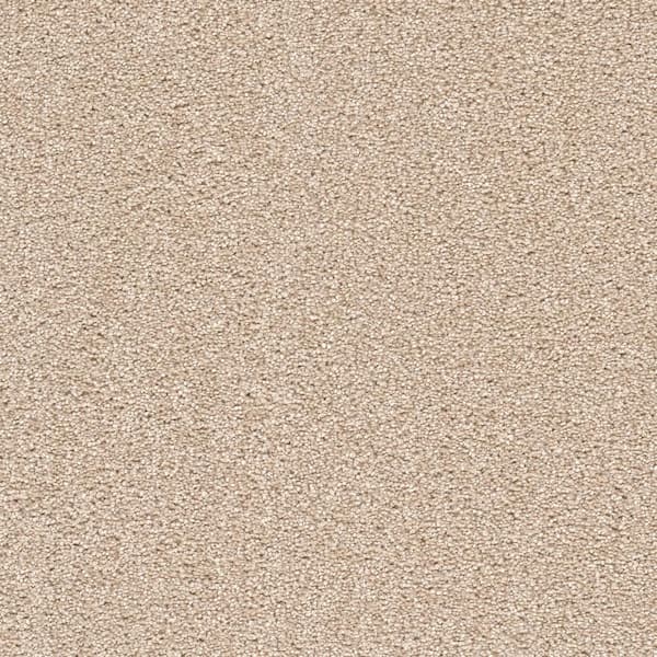 Home Decorators Collection Soft Breath Plus I - Alameda - Gold 40 oz. SD Polyester Texture Installed Carpet