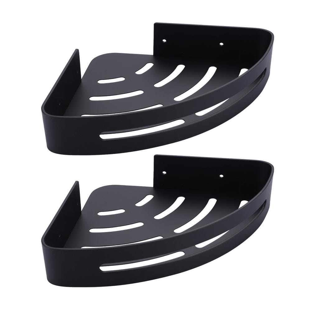 Wall Mounted Shower Caddy Basket in Matte Black 2-Packs price history on PriceWatchPro