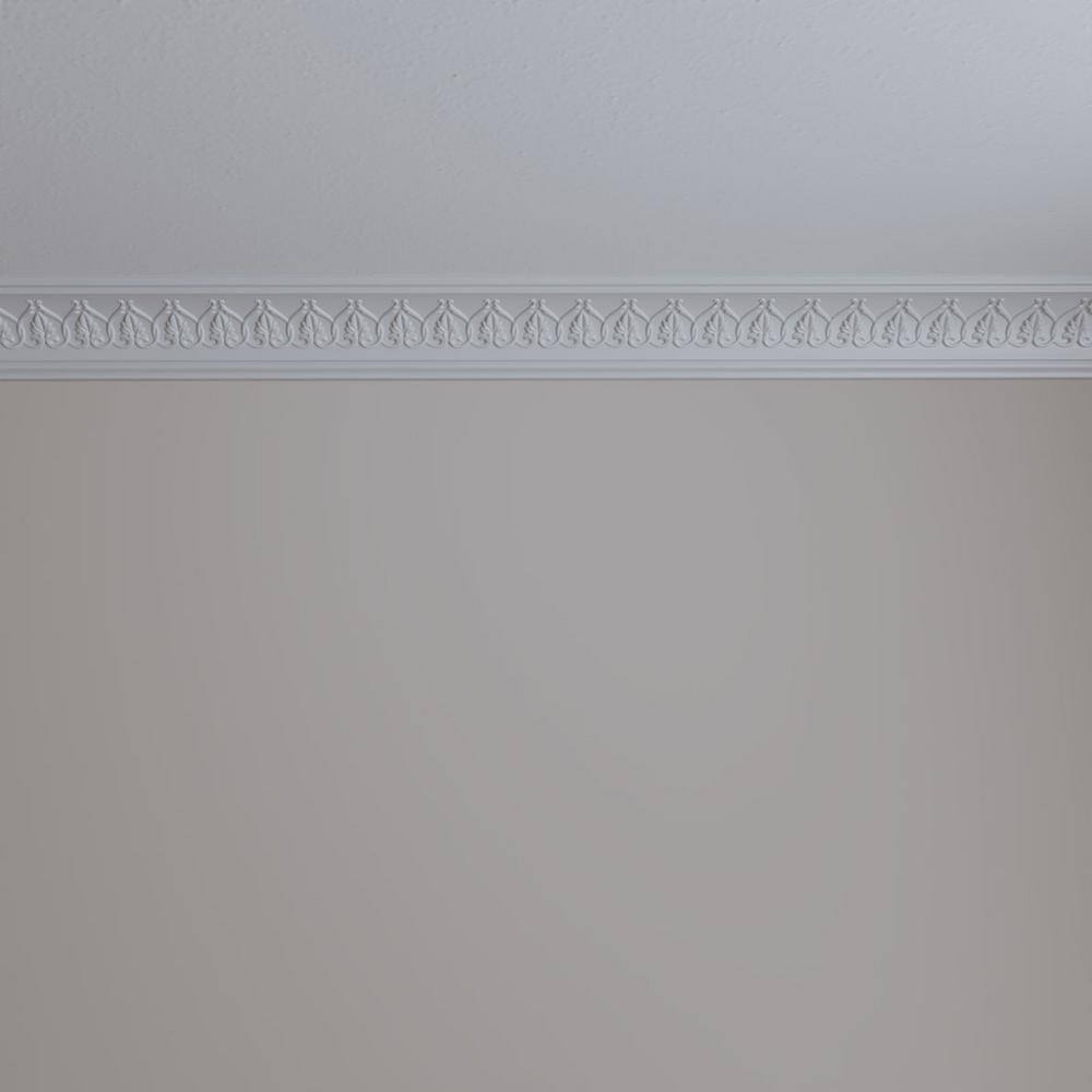 3"H x 3"P x 4 1/4"F x 94 1/2"L, (1 3/4" Repeat), Rachelle Crown Moulding