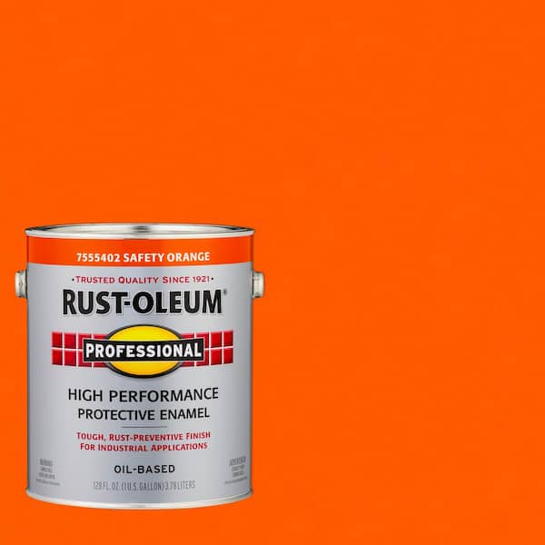 Rust-Oleum Professional 1-gal. Safety Orange Gloss Protective Enamel