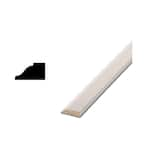 Woodgrain Millwork WM 887 3/8 in. x 1-1/4 in. x 96 in. Primed Finger ...