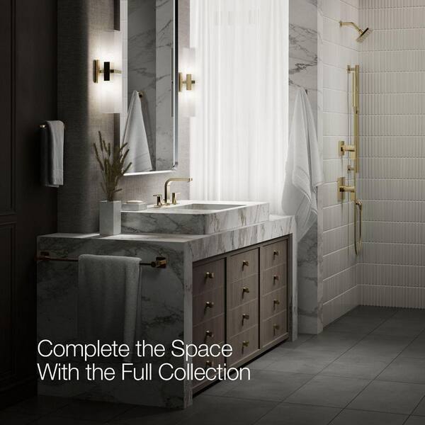 KOHLER Parallel Double Handle 8 in. Widespread 1.0 GPM Bathroom