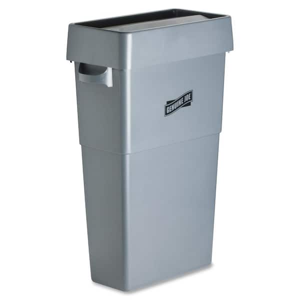 FOH PP Flare Waste Basket Liner with Recycle Decal, Brown, 12 ct in 2023