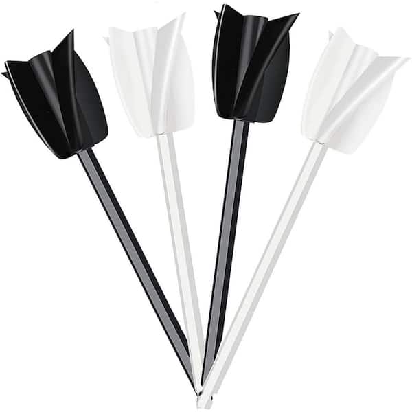 KIWDZFU 4-Pieces Resin Mixer Paddles for Drill Epoxy Mixer Attachment Paint Stirrer for Resin Epoxy Silicone Molds Mixing