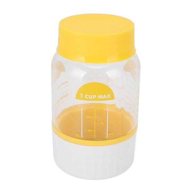 Multifunctional Butter Maker and Cream Separator Jar for Homemade Butter with Built-In Strainer Bottle