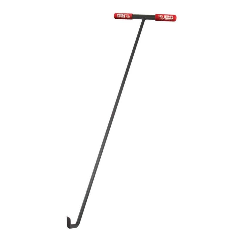 Bully Tools 99201 36 in. Manhole Cover Hook with Steel T-Style Handle