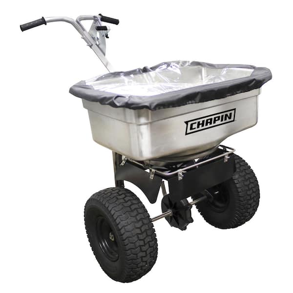 Chapin 82500B 100-Pound Stainless Steel Professional Salt Spreader