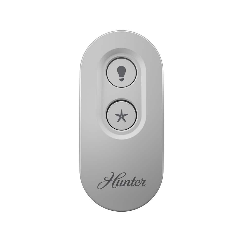 Hunter Gray Indoor Remote Control with Receiver