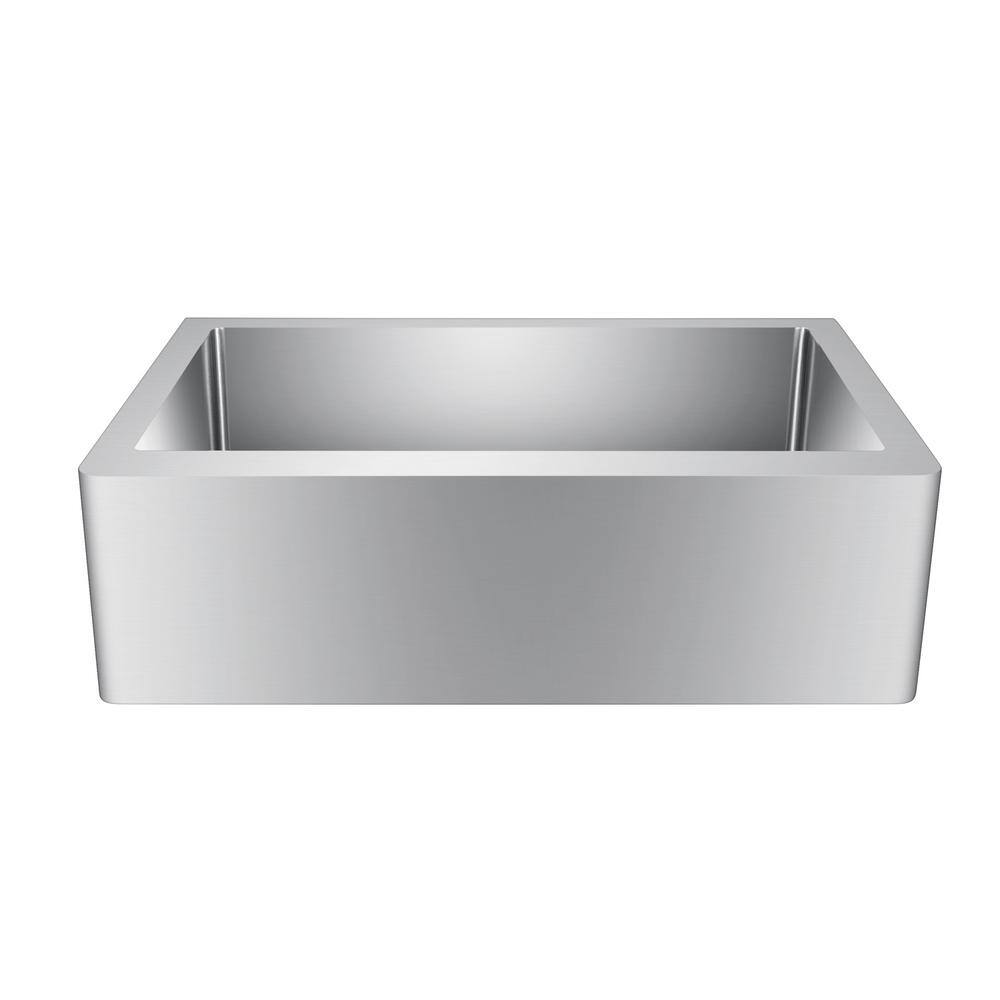 Adelphia 27'' Stainless Steel Farmhouse Single Bowl Sink