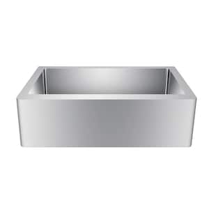 Adriano Farmhouse Apron Front Stainless Steel 30 in. Single Bowl Kitchen Sink