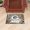 FANMATS NFL Green Bay Packers Green 2 ft. x 2 ft. Round Area Rug 17959 -  The Home Depot