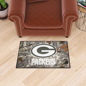 Green Bay Packers Camo 2 ft. x 3 ft. Starter Area Rug