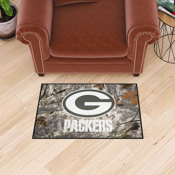 Green Bay Packers Camo 2 ft. x 3 ft. Starter Area Rug