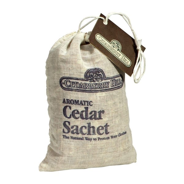 CedarBerry Hill Aromatic Cedar Sachet Bag (12-Pack)