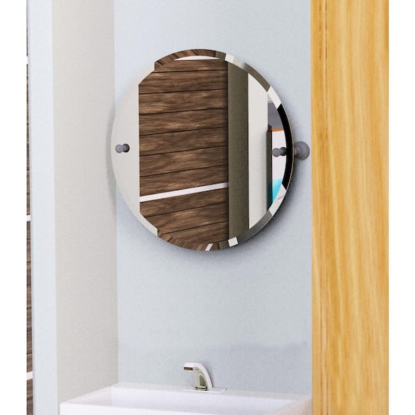 Allied Brass Ina 21 In W X 29, Oval Bathroom Mirrors Oil Rubbed Bronze
