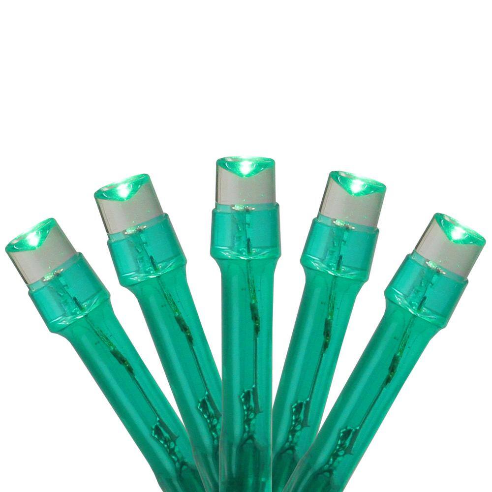 battery operated green christmas lights