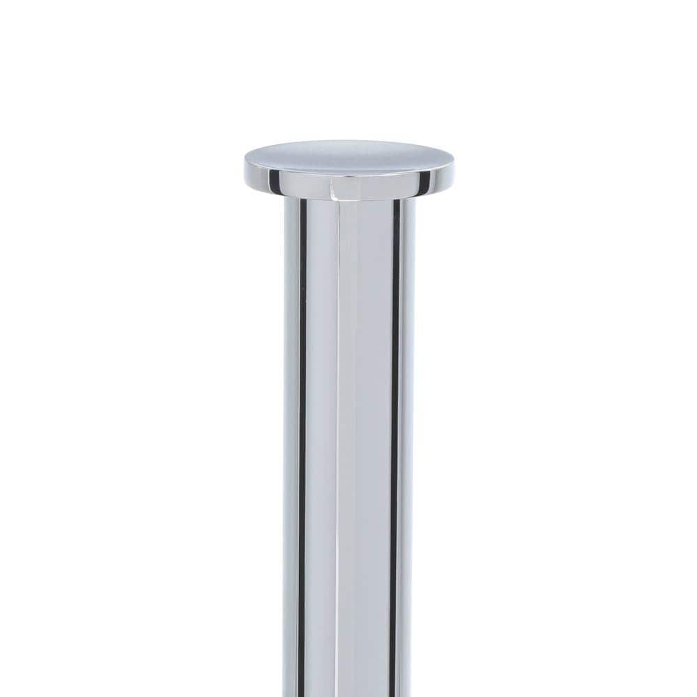 Polished Chrome Brass Vertical Toilet Paper Holder