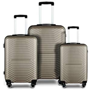 Luggage Expandable Suitcase ABS 3-Piece Set with TSA Lock Spinner Carry on 20 in. 24 in. 28 in.
