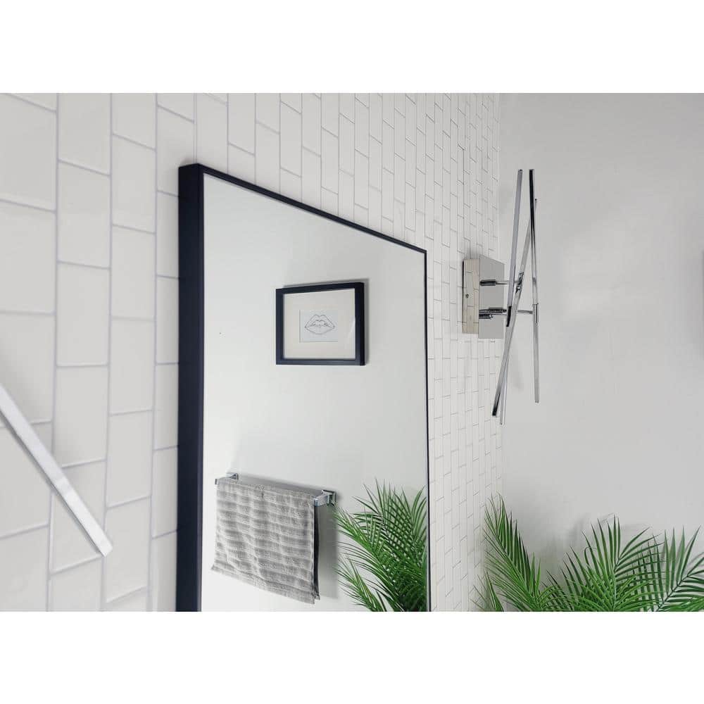 Rectangular Silver Bathroom Vanity Mirror with Premium Glass
