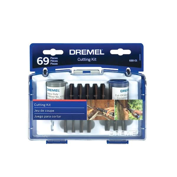 Dremel Rotary Tool Cut-Off Wheel Assortment for Cutting Wood, Plastic and Metal (69-Piece)