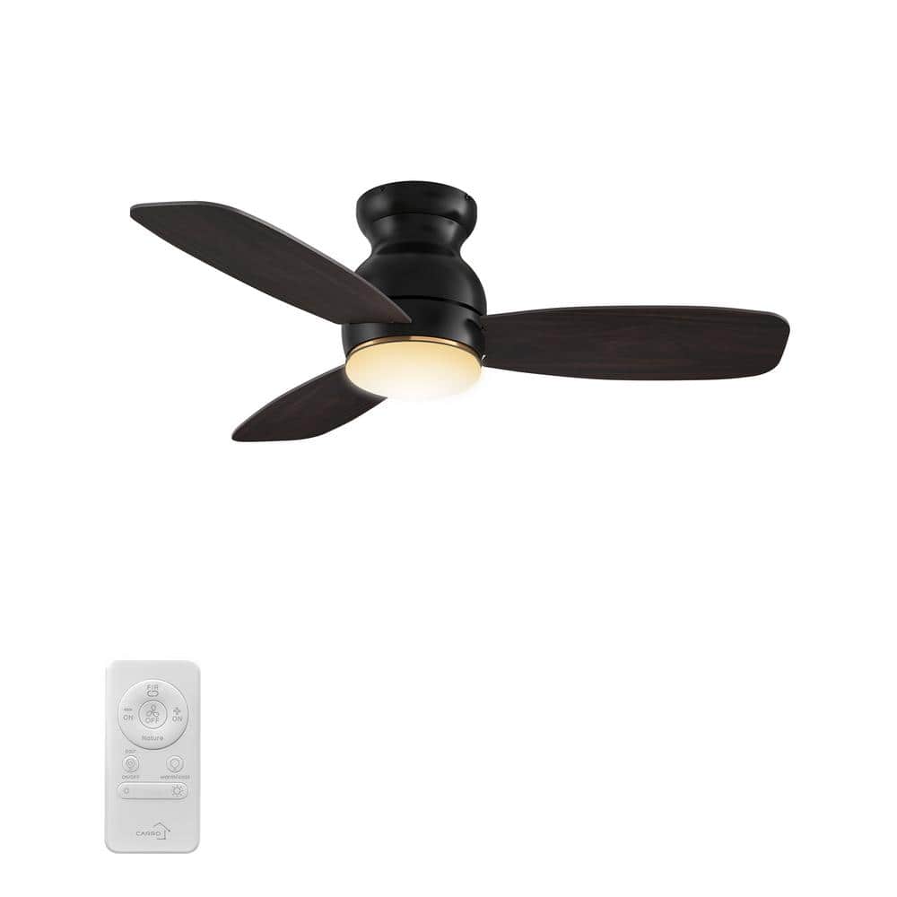 Arran II 44 in. Color Changing Integrated LED Indoor Black 10-Speed DC Ceiling Fan with Light Kit and Remote Control price history on PriceWatchPro