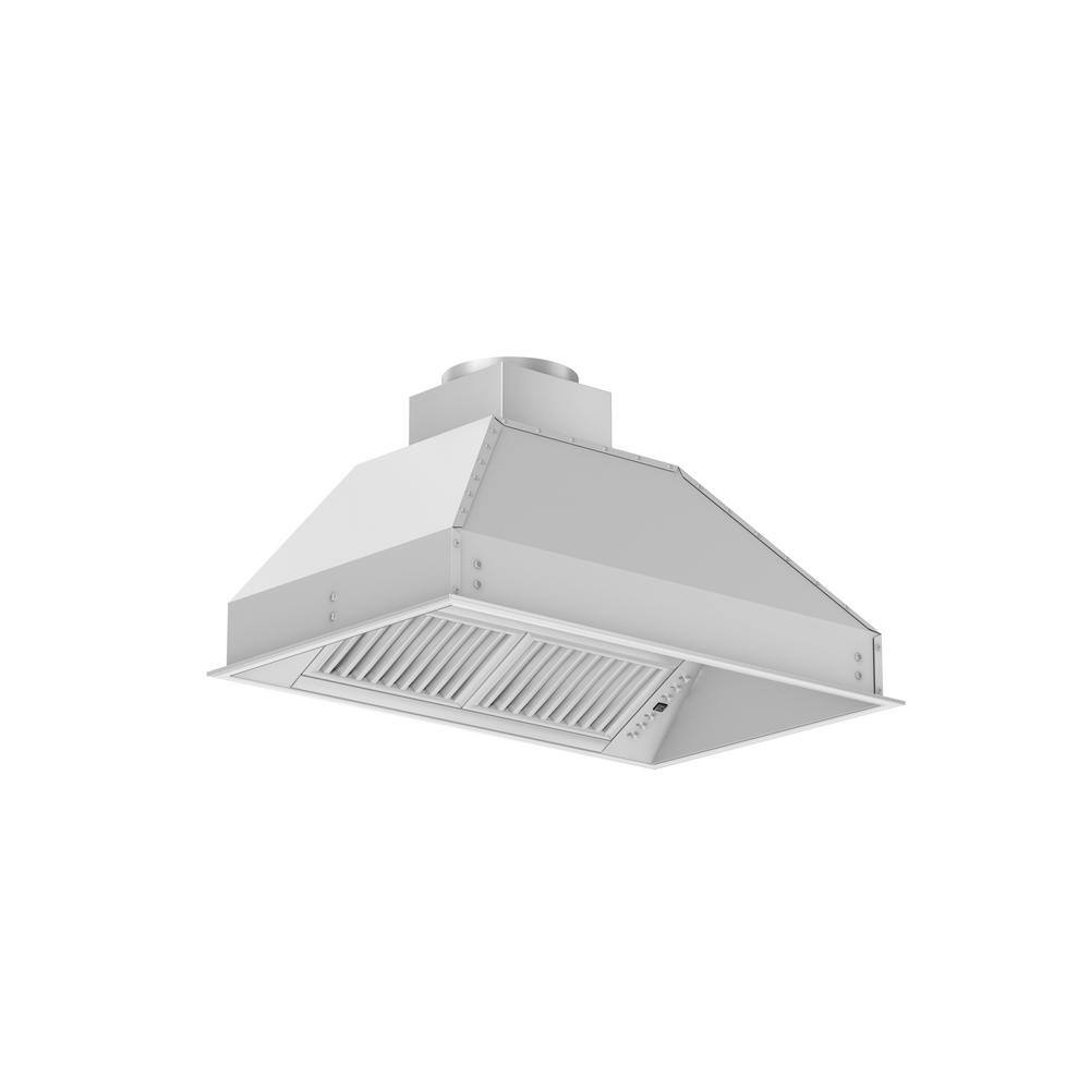 34-Inch Brushed Stainless Steel Under Cabinet Range Hood Insert