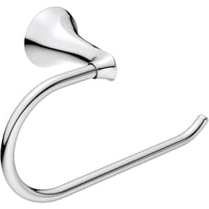 Darcy Single Post Toilet Paper Holder with Press and Mark in Chrome