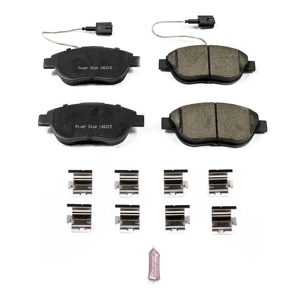 Power Stop Disc Brake Pad Set 2012-2016 Fiat 500 1.4l