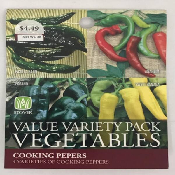 Stover Peppers Cooking Combo Seed Pack