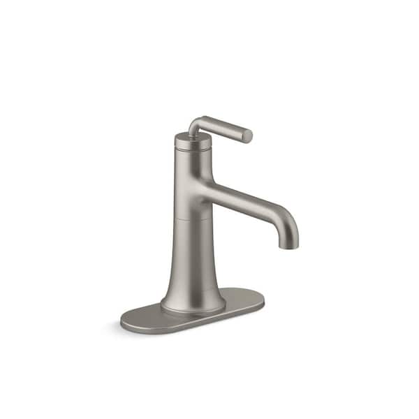 KOHLER Tone Single Handle Single-Hole 0.5 GPM Bathroom Sink Faucet in Vibrant Brushed Nickel