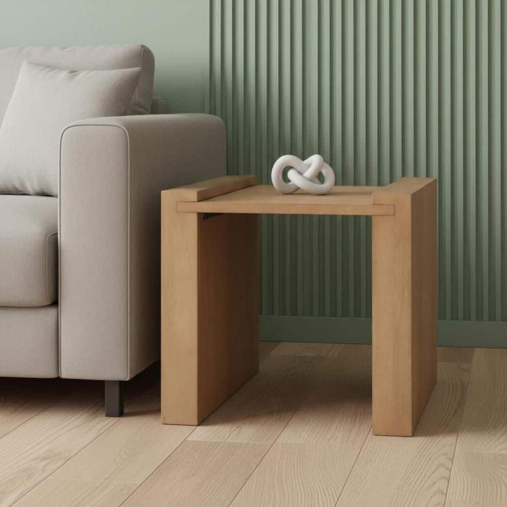 22.00 in. Natural Square Solid Wood End Table price history on PriceWatchPro