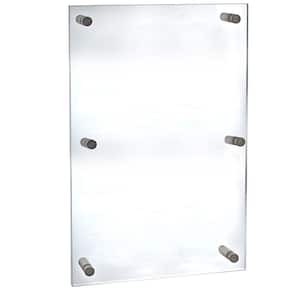 30 in. x 40 in. Standoff Acrylic Sign Holder