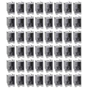 14 cu. in. 1-Gang PVC Old Work Electrical Outlet Box, (48-Pack)