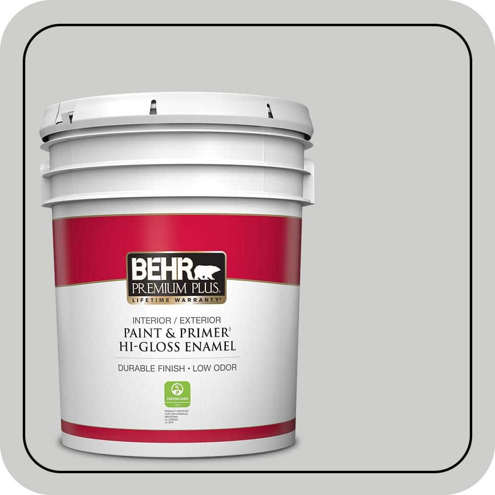 5 gal. #PPL-64 Pewter Vase Hi-Gloss Enamel Interior/Exterior Paint & Primer price history on PriceWatchPro